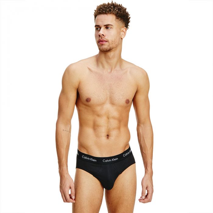 Calvin Klein Cotton Stretch 3-pack Hip Brief for Men