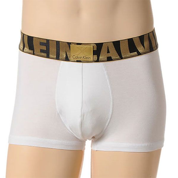 Calvin Klein X Gold Cotton Trunk U8828 White