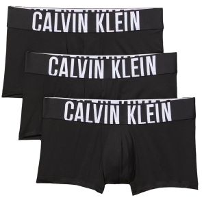 Calvin Klein Intense Power Micro Low Rise Trunks 3-Pack NB3611 Black