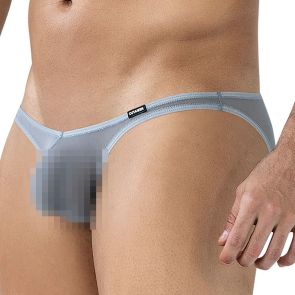 CUT4MEN SP4NDEX Breeze Low Rise Bulge Brief C4MSPXBUL01 Mesh Grey