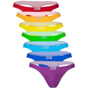 Clever Pride 7 Pack Thong 100009 Rainbow