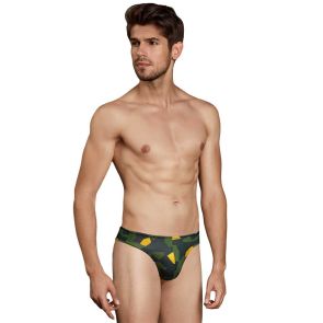 Doreanse Geo Camo Thong 1303 Mandarin