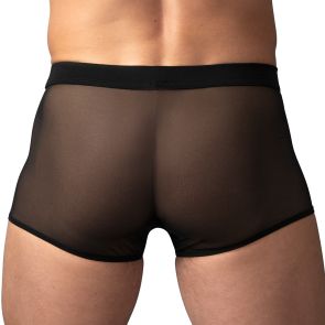 Male Power Mesh 2.0 Mini Short Trunks 145-307 Black