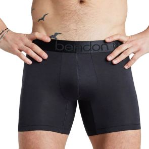 Bendon Man Bamboo Mens Trunk 163-669 Black