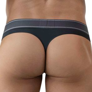 Clever Brutal Raw Thong 200813 Dark Gray