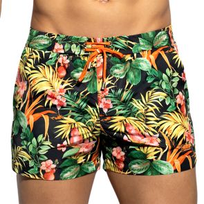 ES Collection Hawaiian Swim Shorts 2310 Black