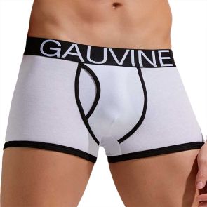 Gauvine Cotton Sport Trunk 3001 White