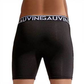 Gauvine Cotton Classic Boxer Brief 3014 Black