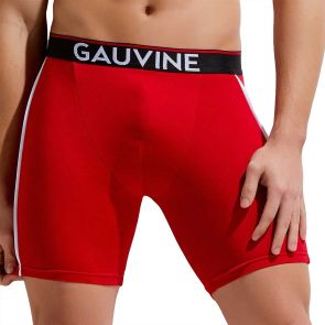 Gauvine Cotton Classic Boxer Brief 3014 Red