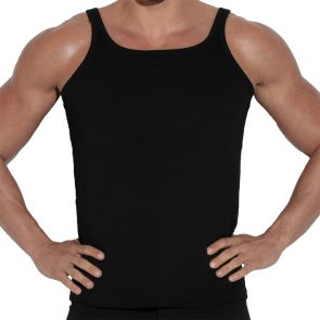 CODE 22 Train Cotton Tank Top 3302 Black