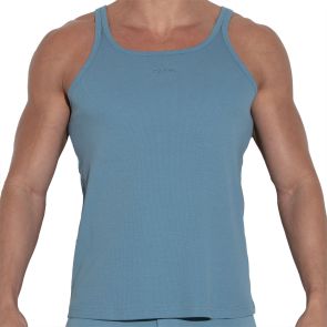 CODE 22 Train Cotton Tank Top 3302 Petrol