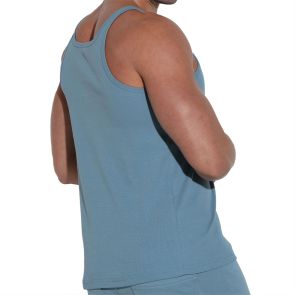 CODE 22 Train Cotton Tank Top 3302 Petrol