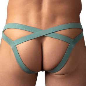 Male Power Eco Cozy Jockstrap 394-308 Green