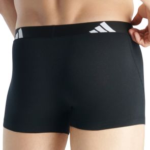 adidas Sportswear Active Flex Cotton Trunk 3-Pack 4AM002 Black