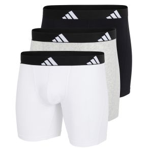 adidas Sportswear Active Flex Cotton Boxer Brief 3-Pack 4AM004 White/Grey/Black