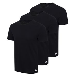 adidas Sportswear Active Core Cotton Crew Neck T-Shirt 3-Pack 4AM011 Black