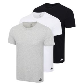 adidas Sportswear Active Core Cotton Crew Neck T-Shirt 3-Pack 4AM011 Assorted