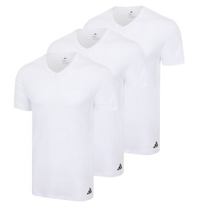 adidas Sportswear Active Core Cotton V-Neck T-Shirt 3-Pack 4AM012 White