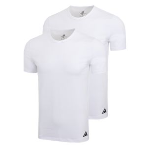 adidas Sportswear Active Flex Cotton Crew Neck T-Shirt 2-Pack 4AM016 White