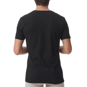 adidas Sportswear Active Flex Cotton V-Neck T-Shirt 2-Pack 4AM017 Black