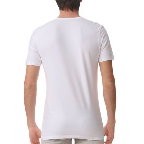 adidas Sportswear Active Flex Cotton V-Neck T-Shirt 2-Pack 4AM017 White