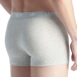 adidas Originals Comfort Flex Cotton Trunk 3-Pack 4AR002 Heather Grey