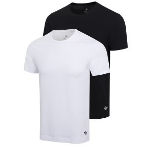 adidas Originals Comfort Core Cotton Crew Neck T-Shirt 2-Pack 4AR003 Assorted
