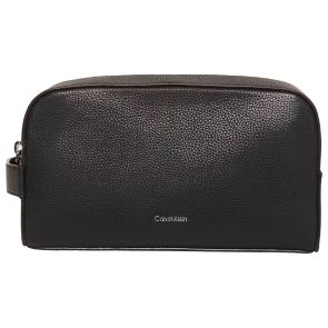 Calvin Klein Foil Emboss Toiletry Bag 4D1031G Black