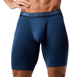 Obviously PrimeMan Boxer Brief 9 Inch Leg A01 Titan
