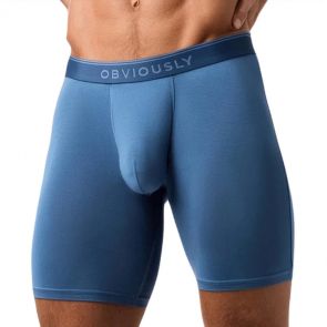 Obviously PrimeMan Boxer Brief 9 Inch Leg A01 Stellar