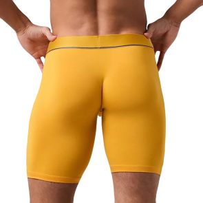 Obviously PrimeMan Boxer Brief 9 Inch Leg A01 Gold