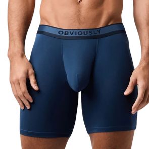 Obviously PrimeMan Boxer Brief 6 Inch Leg A09 Titan