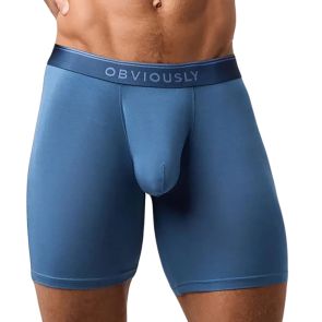 Obviously PrimeMan Boxer Brief 6 Inch Leg A09 Stellar