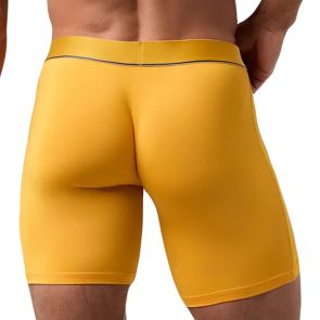 Obviously PrimeMan Boxer Brief 6 Inch Leg A09 Gold