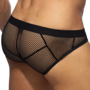 Addicted Mesh Bikini Brief AD2233 Black