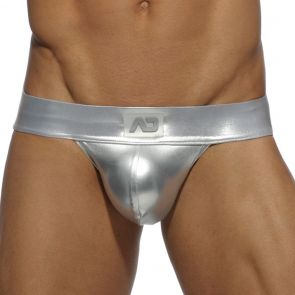 Addicted Metallic Jock AD545 Silver