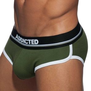Addicted Curve Brief AD727 Kaki