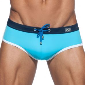 Addicted Plain Swim Brief ADS163 Turquoise