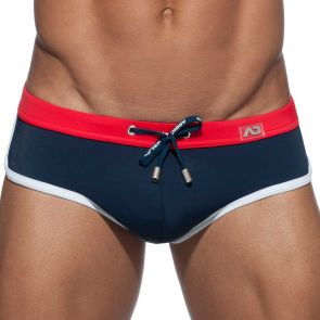 Addicted Plain Swim Brief ADS163 Navy