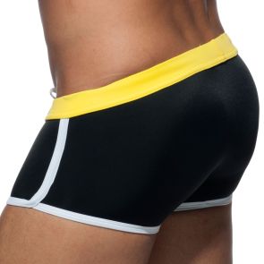 Addicted Plain Swim Boxer ADS164 Black