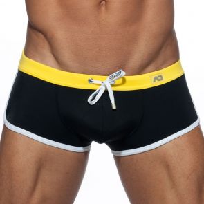 Addicted Plain Swim Boxer ADS164 Black