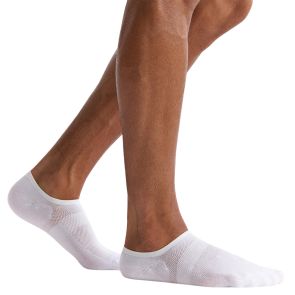 Ambra Bamboo No Show Socks 2-Pack Black/White