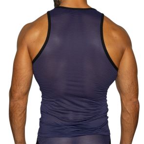 BIKE Mesh Tank BAM150 Navy