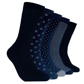 Mitch Dowd Crew Socks 5-Pack XM209P5 Navy