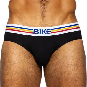 BIKE Stretch Cotton Brief BAS327 Black