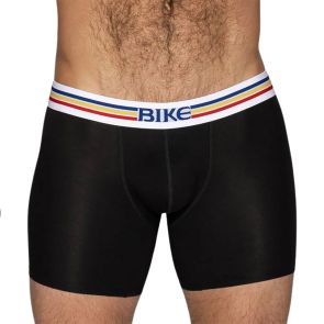 BIKE Stretch Cotton Boxer Brief BAS348 Black