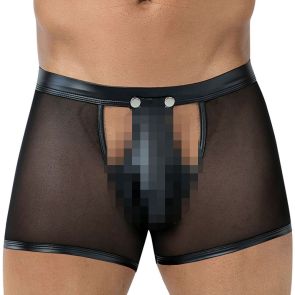 CUT4MEN RAVAGE Sheer Boxer C4MRAV101 Black