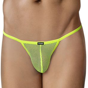 CUT4MEN CHROM4TIC Tanga Brief C4MMSH16 Neon Lime Mesh