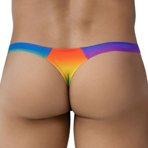 CUT4MEN SP4NDEX Prints Brazilian Swim Thong C4MSPXPT06 Pride Beam