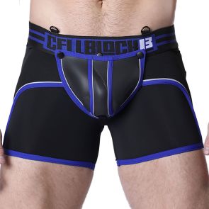 Cellblock 13 Mercury Neoprene Zipper Trunk with C-ring and Removable Pouch CBU353 Blue